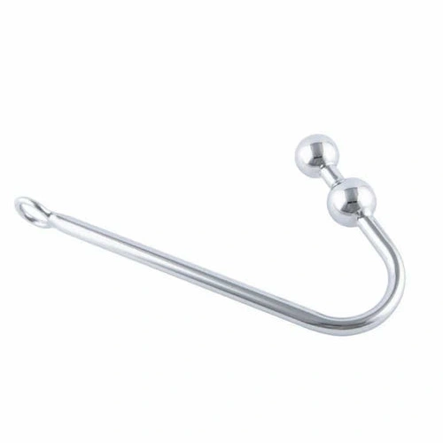 Anal Hooks Balls Stainless Hook Two 4417 Steel Pleasurable Anal 0815